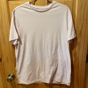 Goodfellow Men's L Soft Pink Crewneck Standard Fit Tee like new